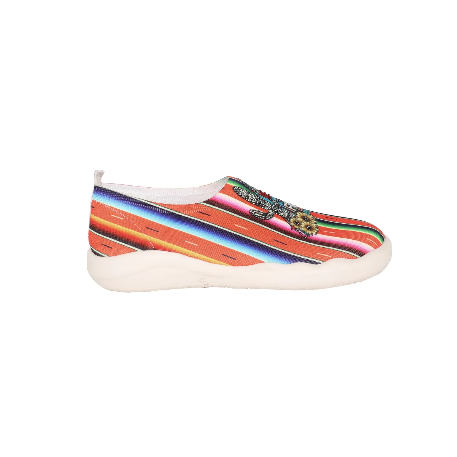 600-S006 Montana West Serape Wild Free Slip On Sneaker  -  By Case (12 Pairs/Case)