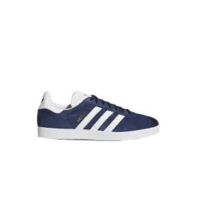 Adidas Gazelle Lace-Up Blue Suede Leather Mens Trainers BB5478