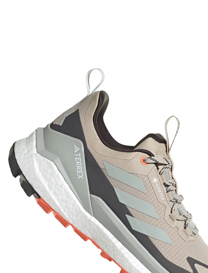 Adidas Terrex Womens Free Hiker 2.0 Low Gore-Tex Wonder Beige / Core Black / Semi Impact Orange