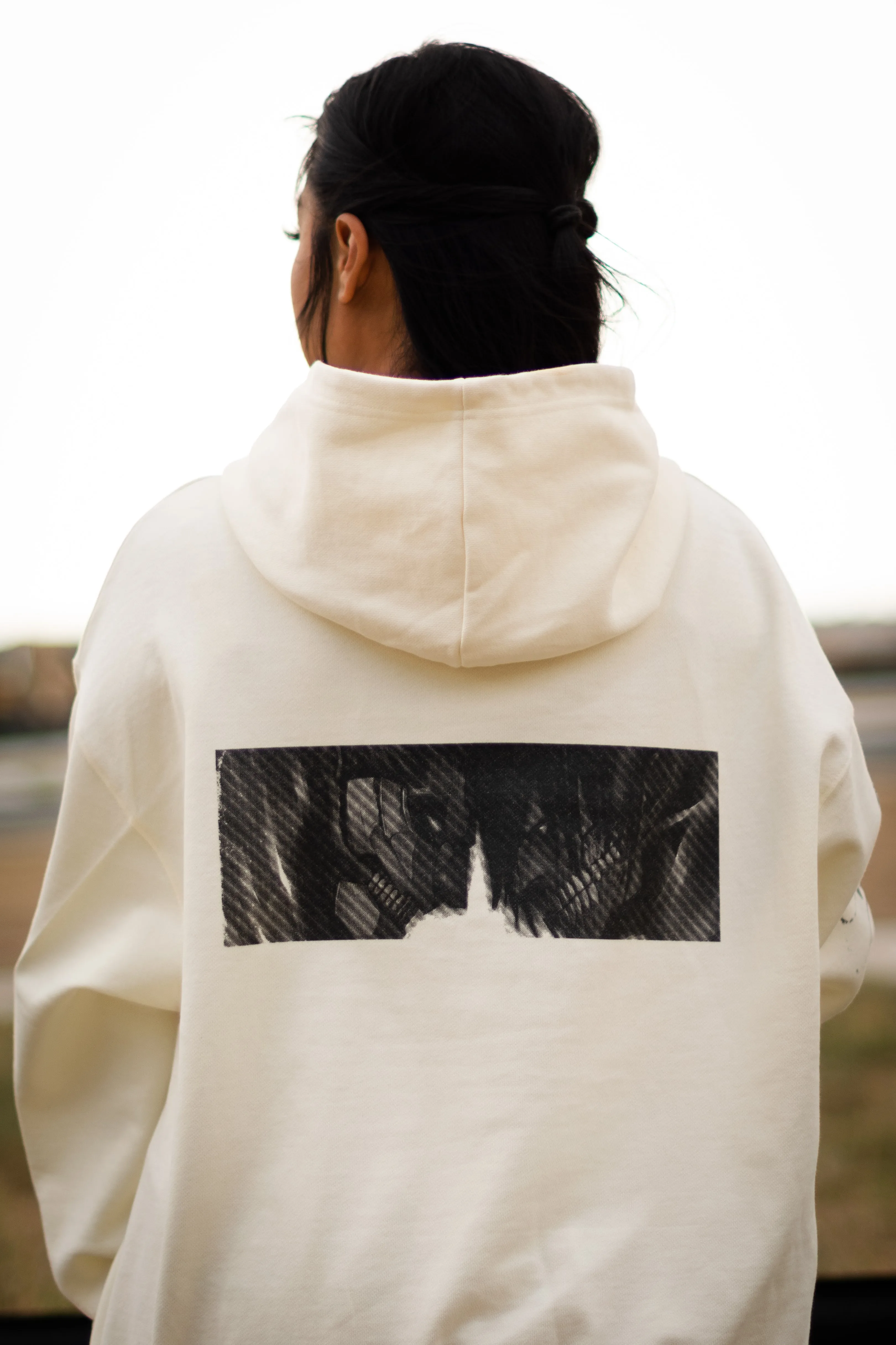 AoT Ultra-Heavyweight Hoodie - Cream