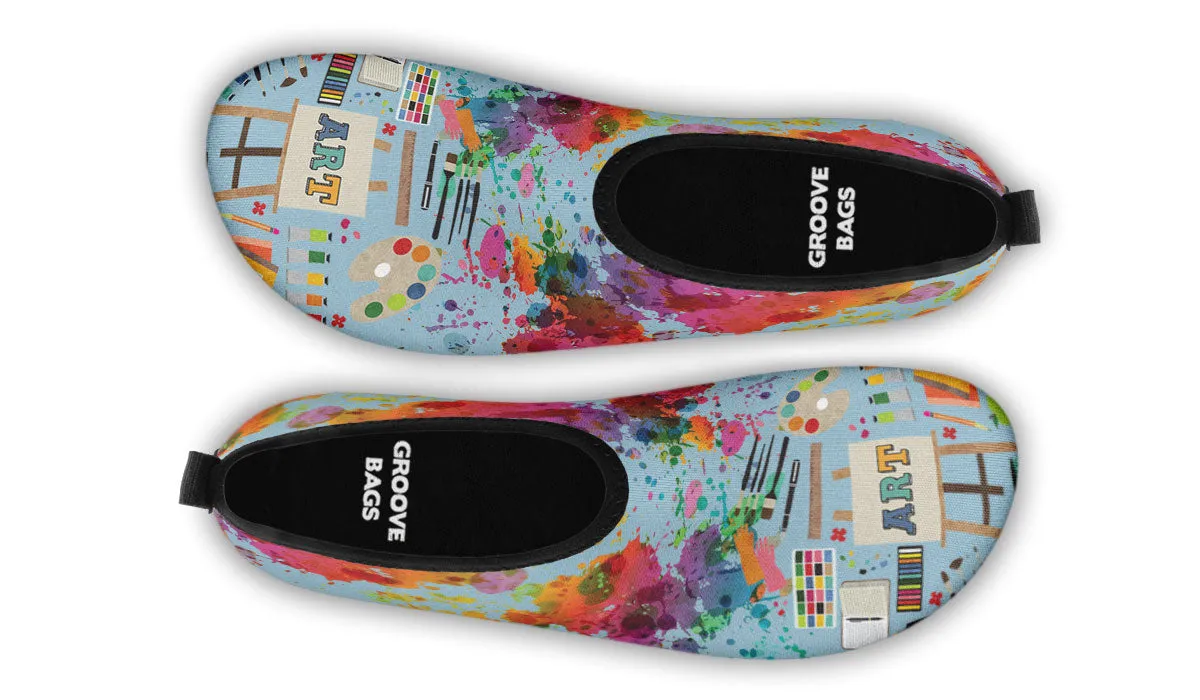 Art Teacher Aqua Barefoot Shoes