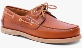 Barker Wallis Moccasin Shoe - Tan Pull Up