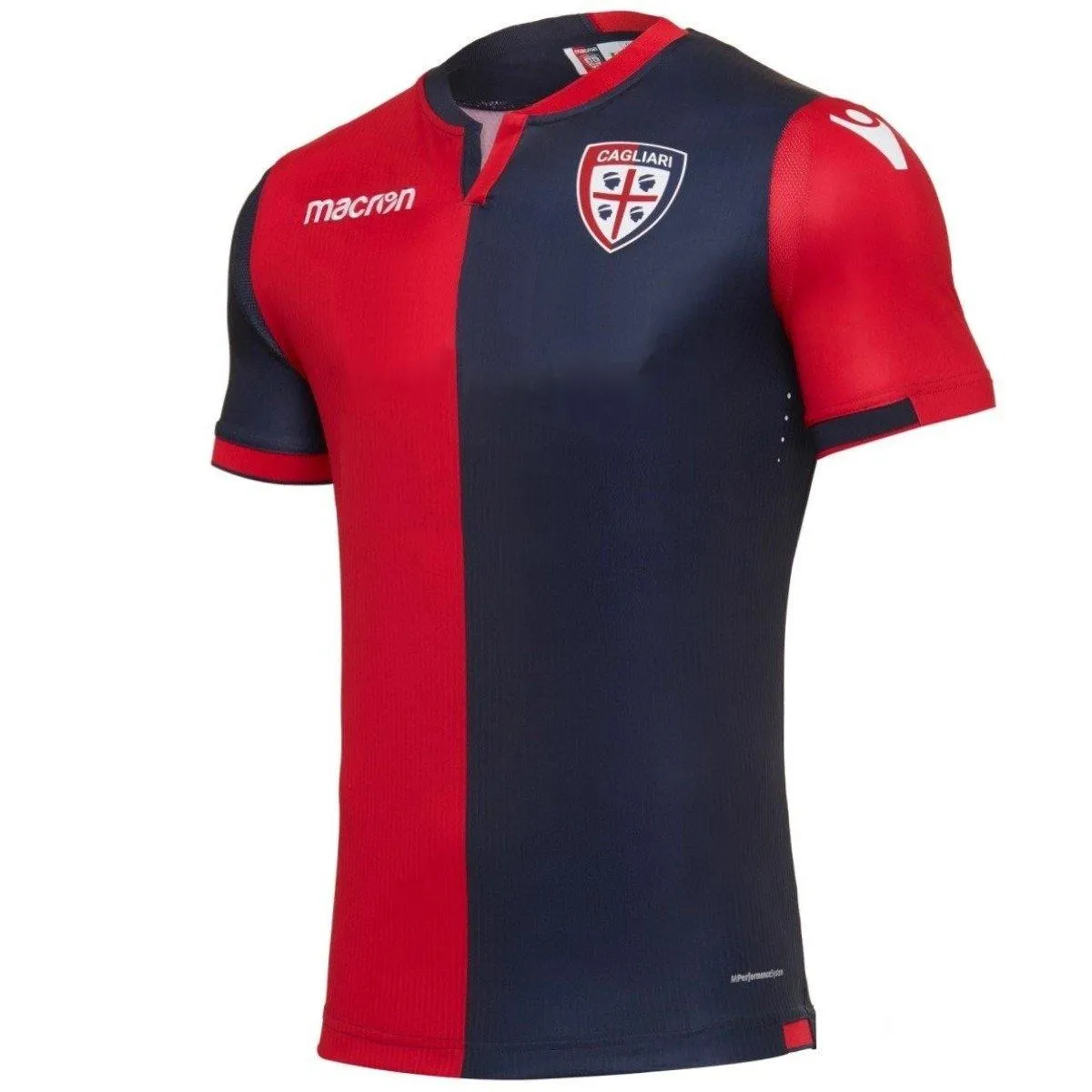 Cagliari Calcio Home soccer jersey 2017/18 - Macron