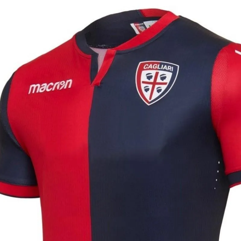 Cagliari Calcio Home soccer jersey 2017/18 - Macron