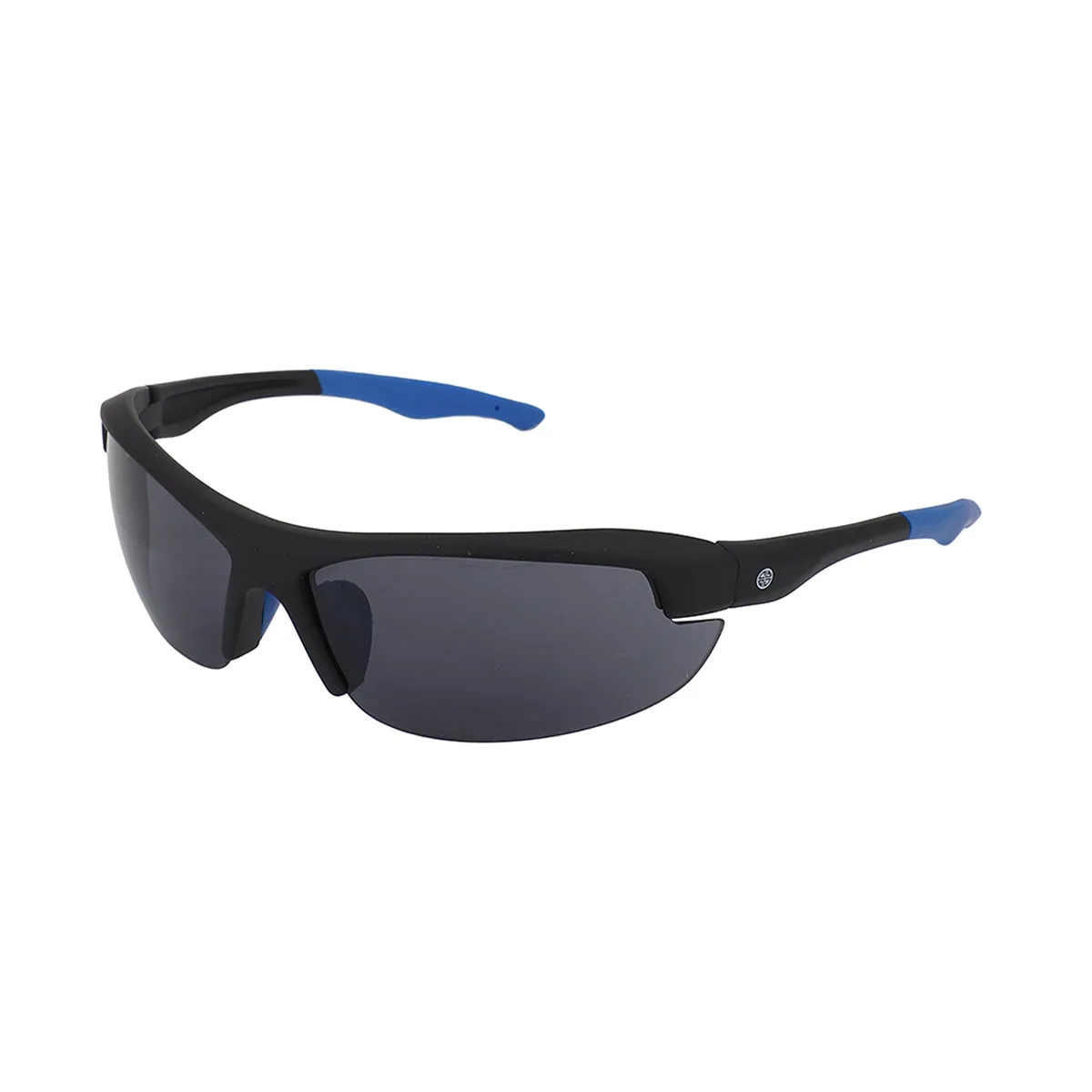 Carlton London Black & Blue Toned Uv Protected Sports Sunglasses For Men