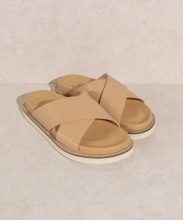 Casual Stroll Cross Slipper Sandal