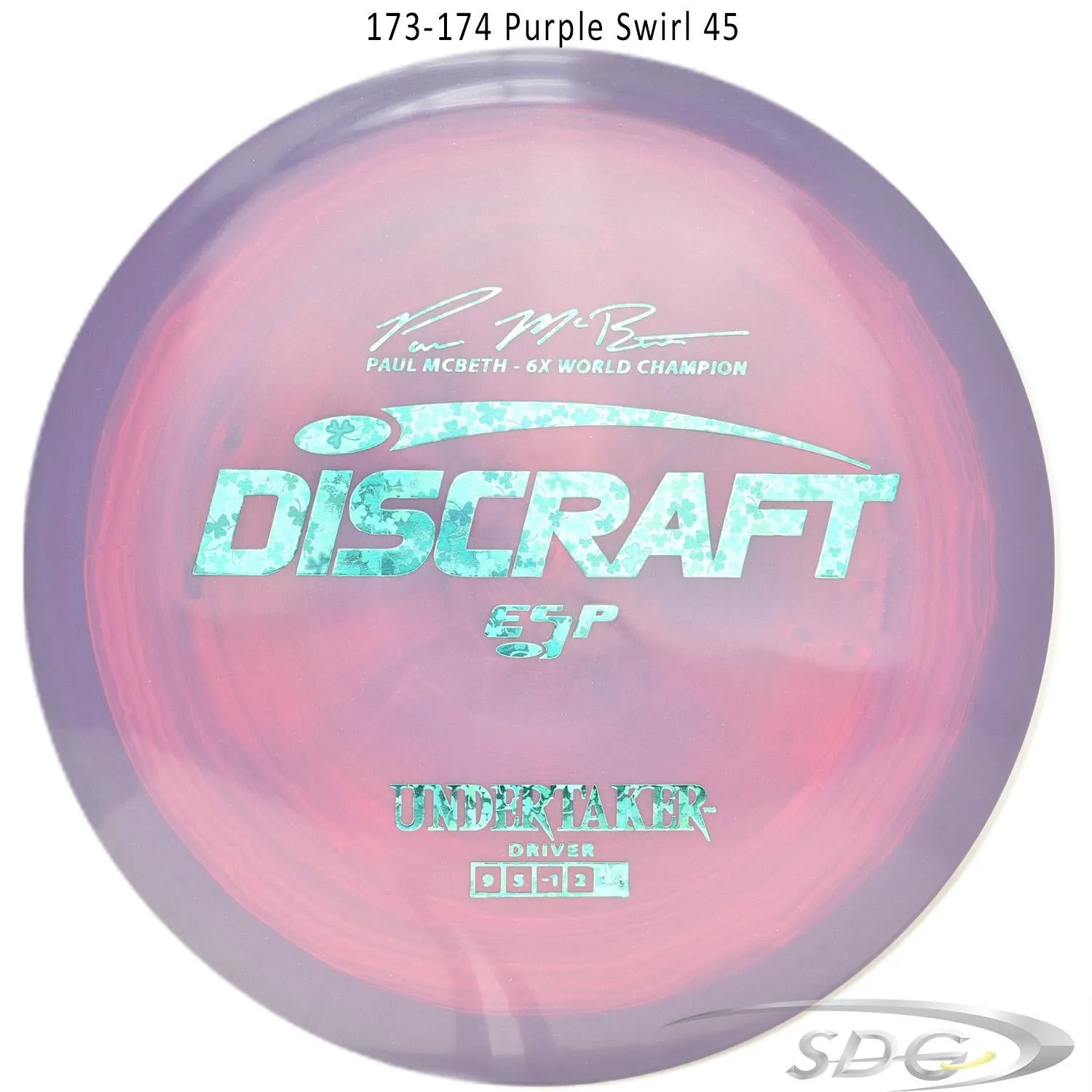 Discraft ESP Undertaker 6X Paul McBeth Signature Series Disc Golf Distance Driver