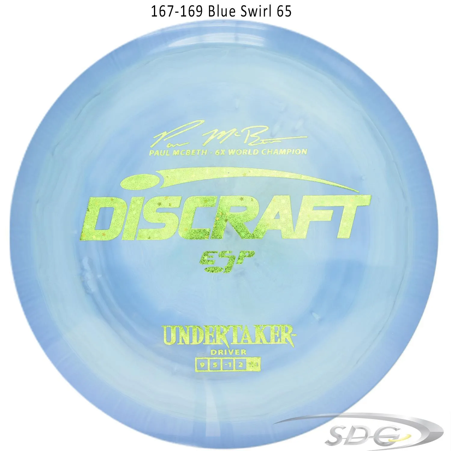 Discraft ESP Undertaker 6X Paul McBeth Signature Series Disc Golf Distance Driver