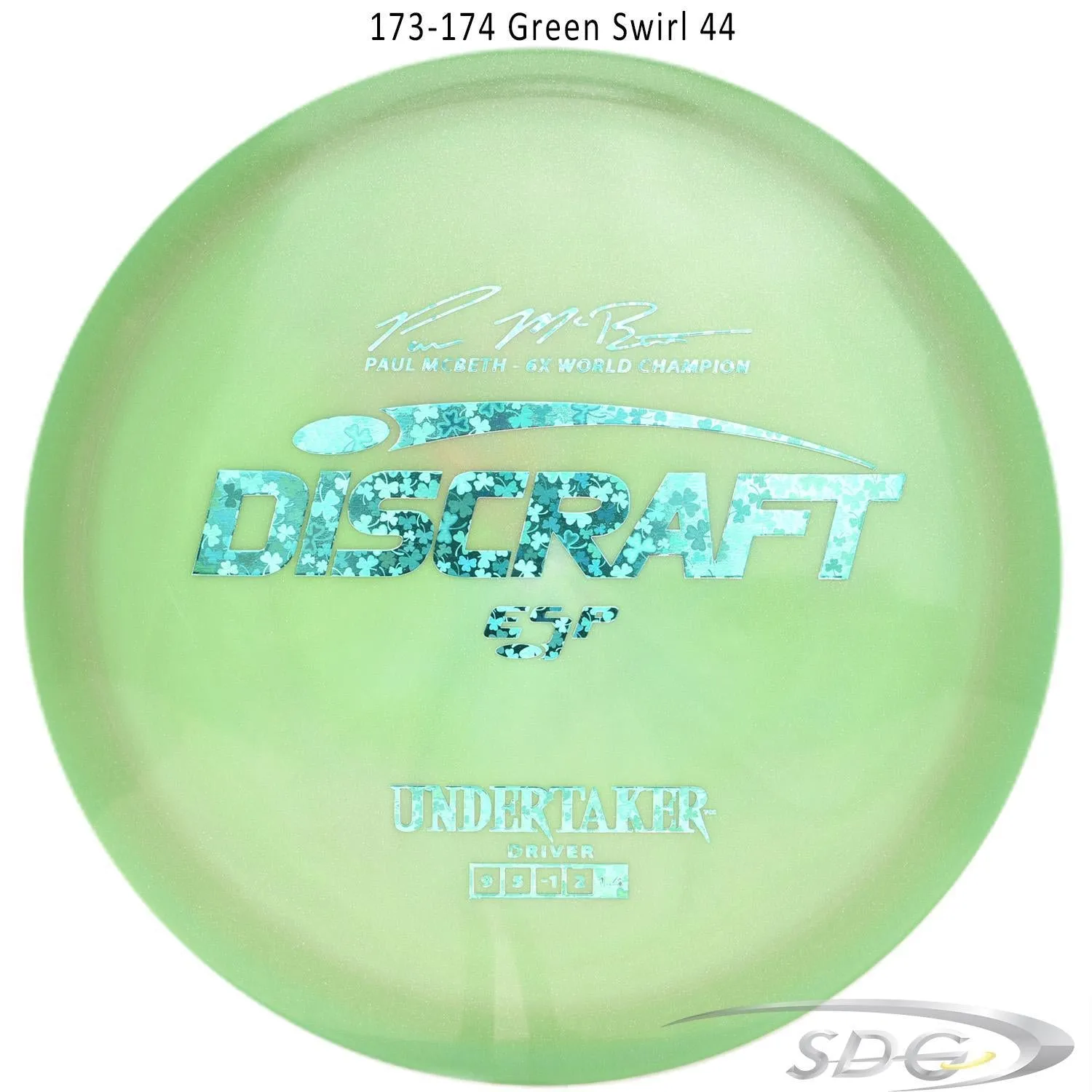 Discraft ESP Undertaker 6X Paul McBeth Signature Series Disc Golf Distance Driver