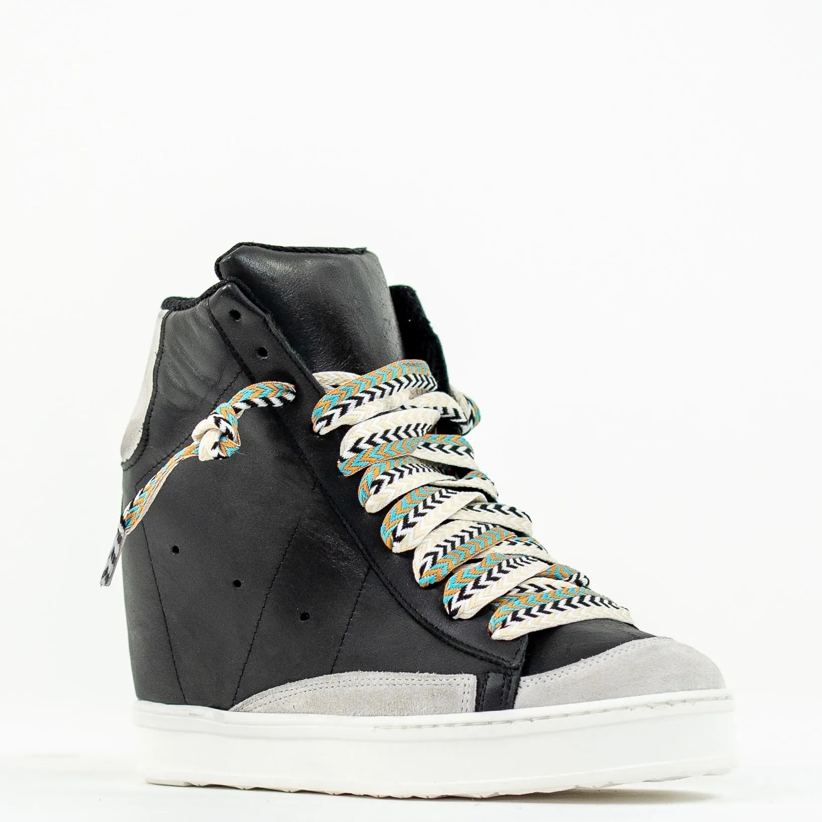 Fearless 2.0 Black Wedge Sneaker