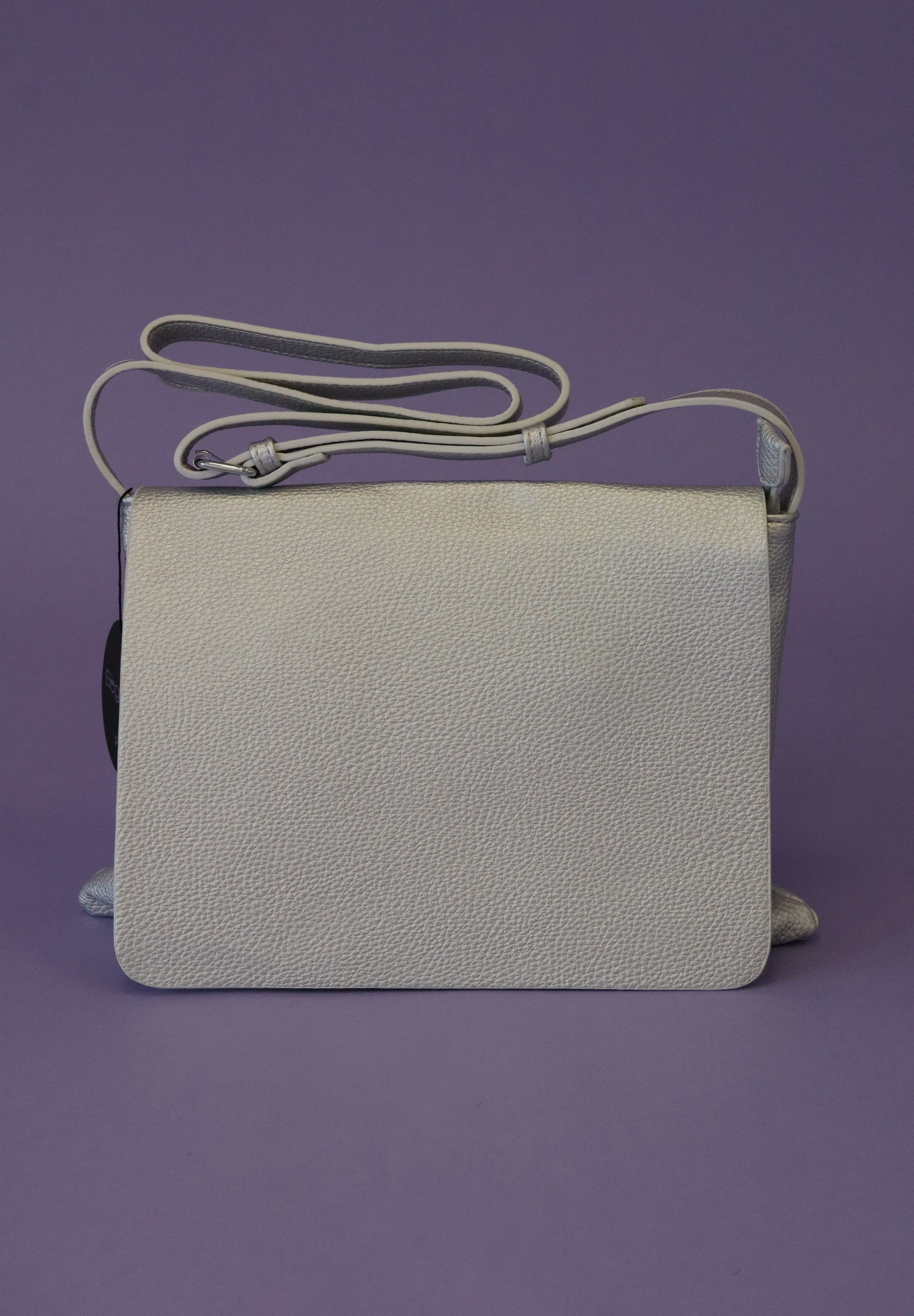 Gia Crossbody Bag in Silver