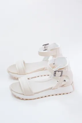 Kathie Wedge Sandal, Ivory