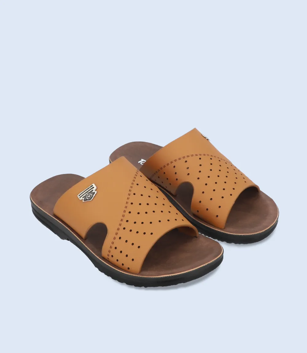 KB0188-TAN-Boys Slipper