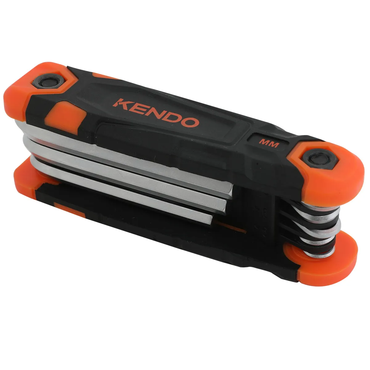 Kendo Folding Hex Key Set 8 Pieces