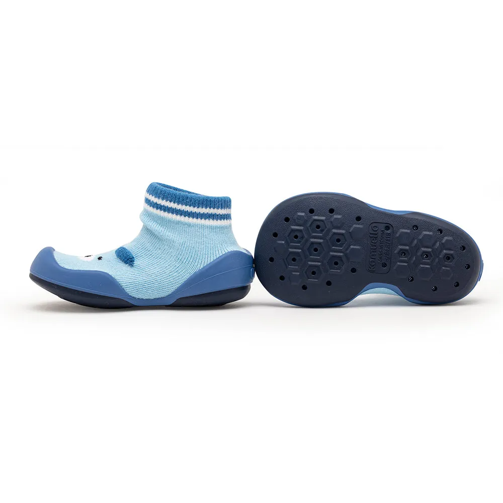 Komuello Baby Shoes - Piglet - Blue