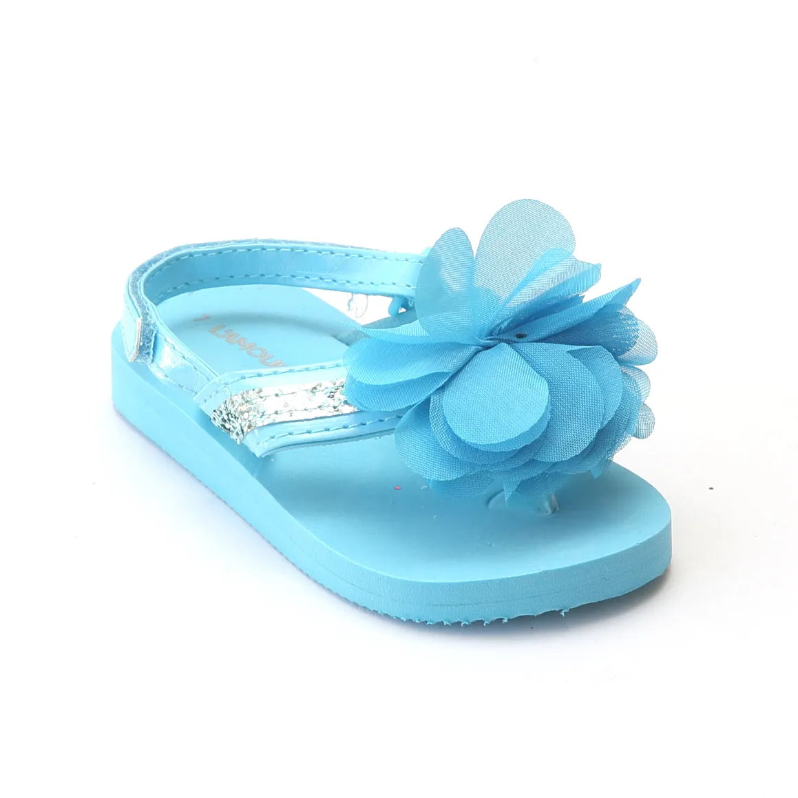 L'Amour Girls Sequin EVA Foam Sandals