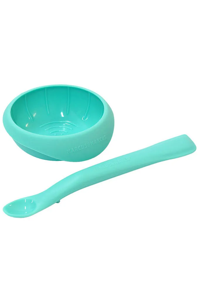 Masher Spoon & Bowl Set - Blue