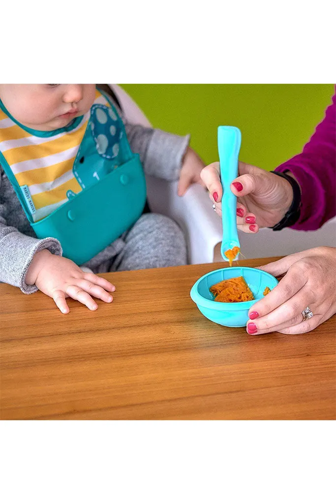 Masher Spoon & Bowl Set - Blue