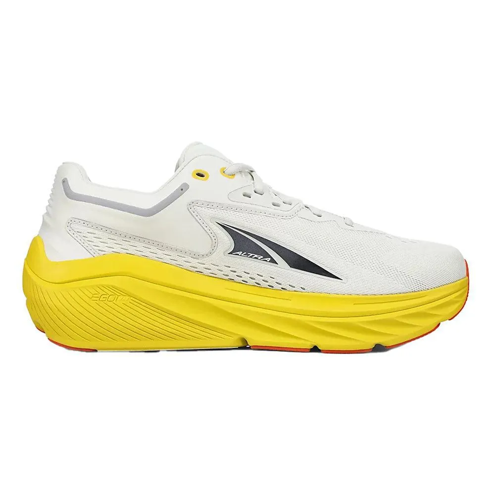 Men's Altra Via Olympus, Gray/Yellow, 9.5 D Medium