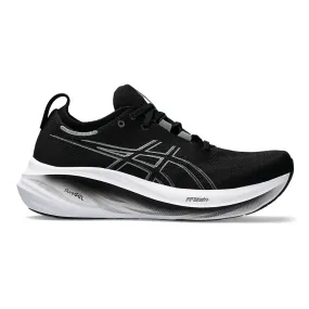 Men's Asics GEL-Nimbus 26, Black/Graphite Grey, 13 2E Wide