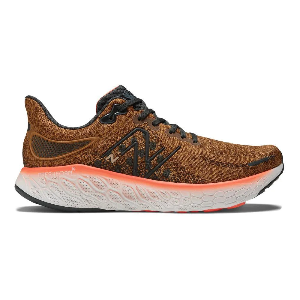 Men's New Balance Fresh Foam X 1080v12, Workwear/Neon Dragonfly, 12 D Medium