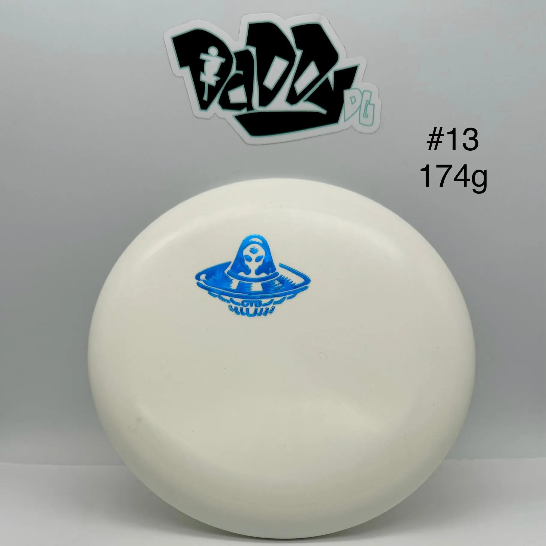 ***NEW Discmania Glow D-Line (Flex 3) P1 - OTB Alien Stamped Putter