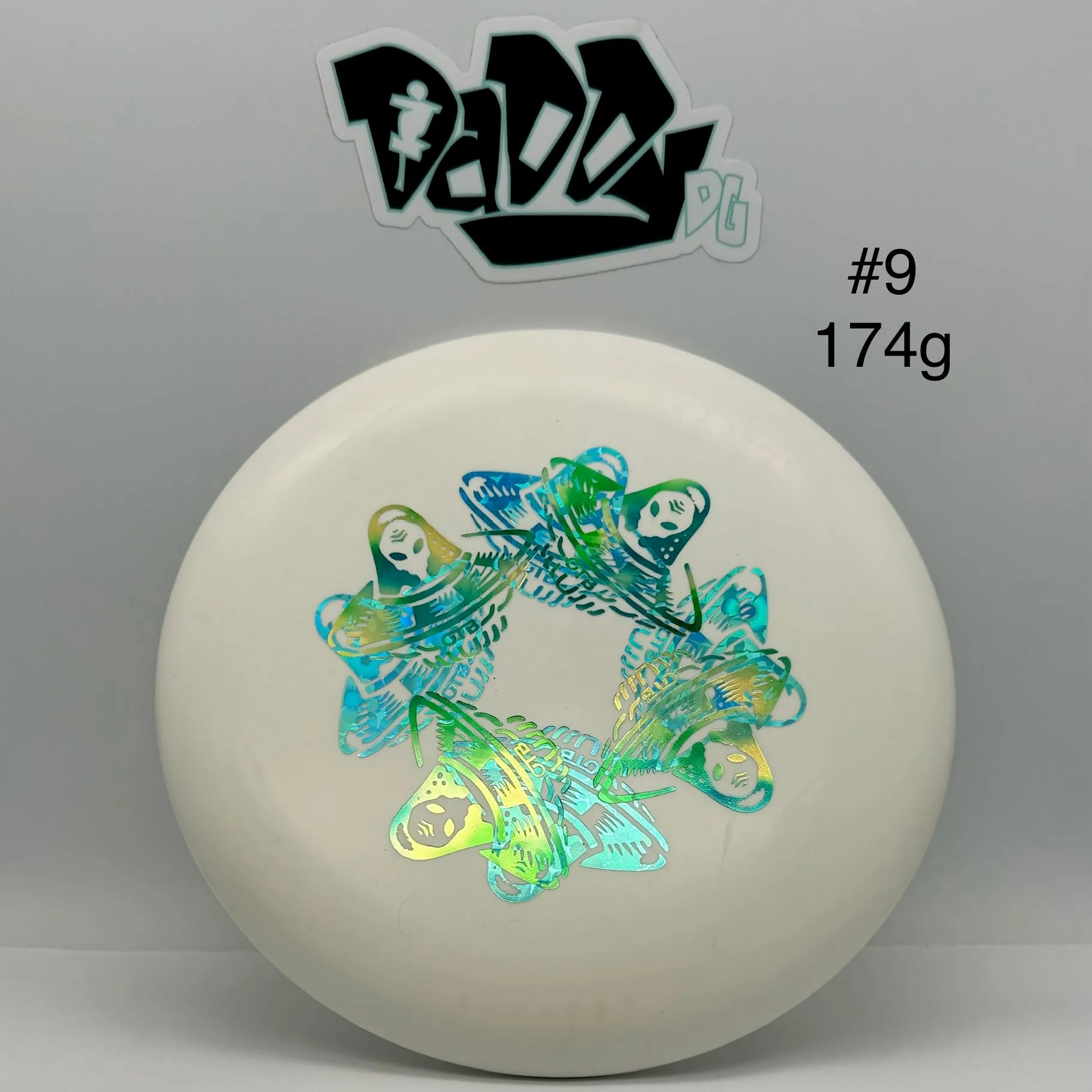 ***NEW Discmania Glow D-Line (Flex 3) P1 - OTB Alien Stamped Putter