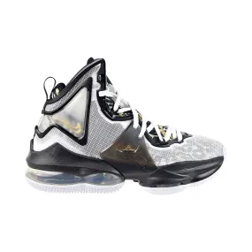 Nike Lebron 19 SE (GS) Big Kids' Shoes White-Metallic Gold-Black