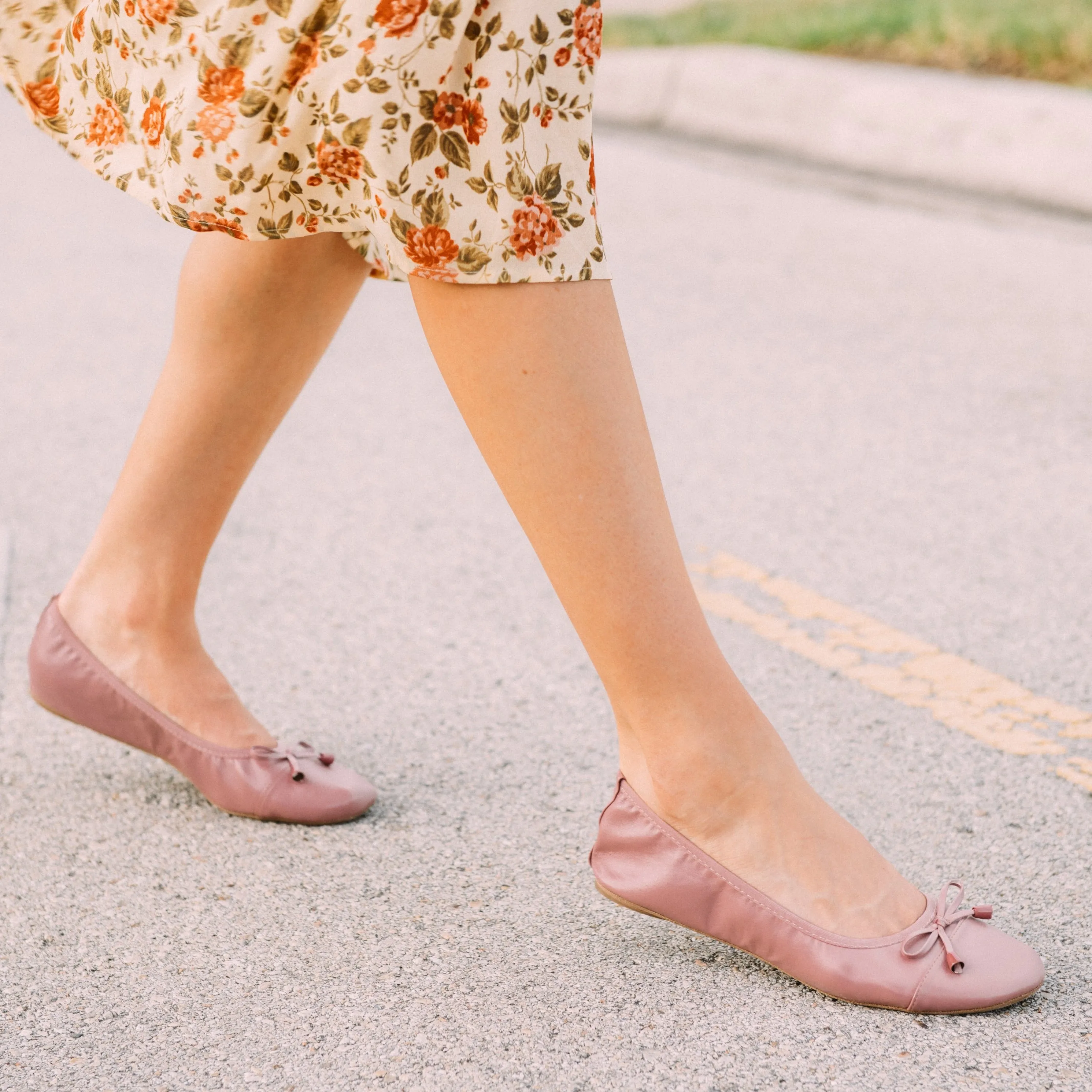 Premium Dusty Rose Flats