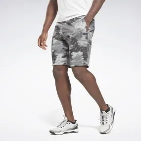 Reebok Apparel Men Reebok Identity Modern Camo Fleece Shorts PUGRY4