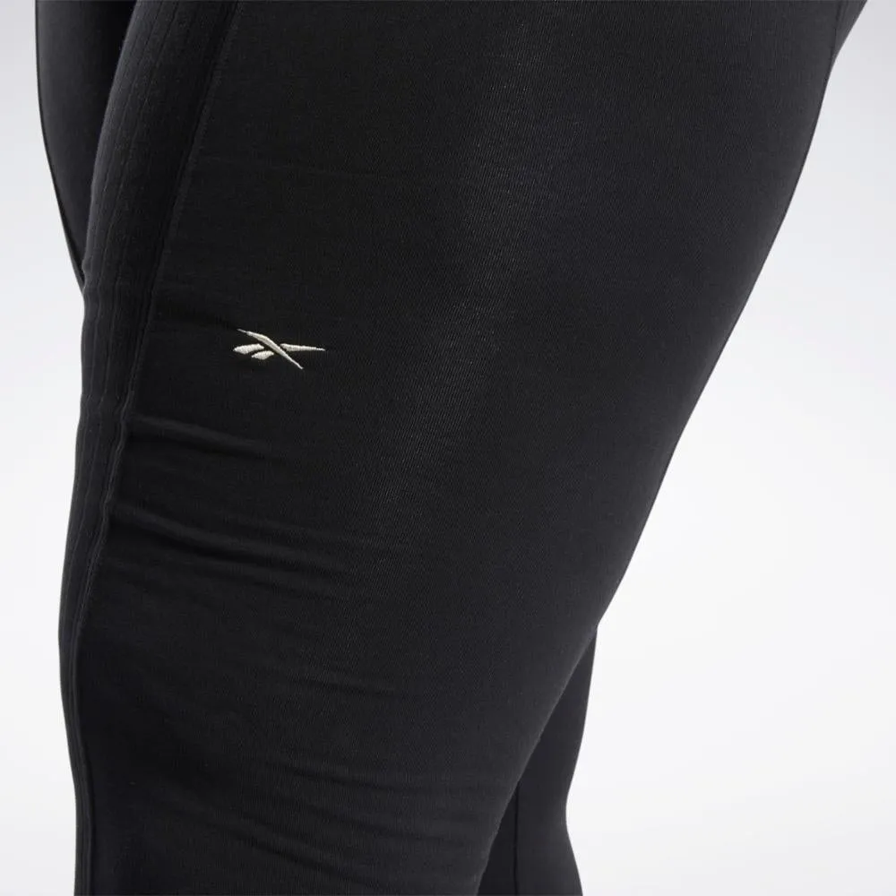 Reebok Apparel Women Reebok Classics High-Rise Leggings (Plus Size) BLACK