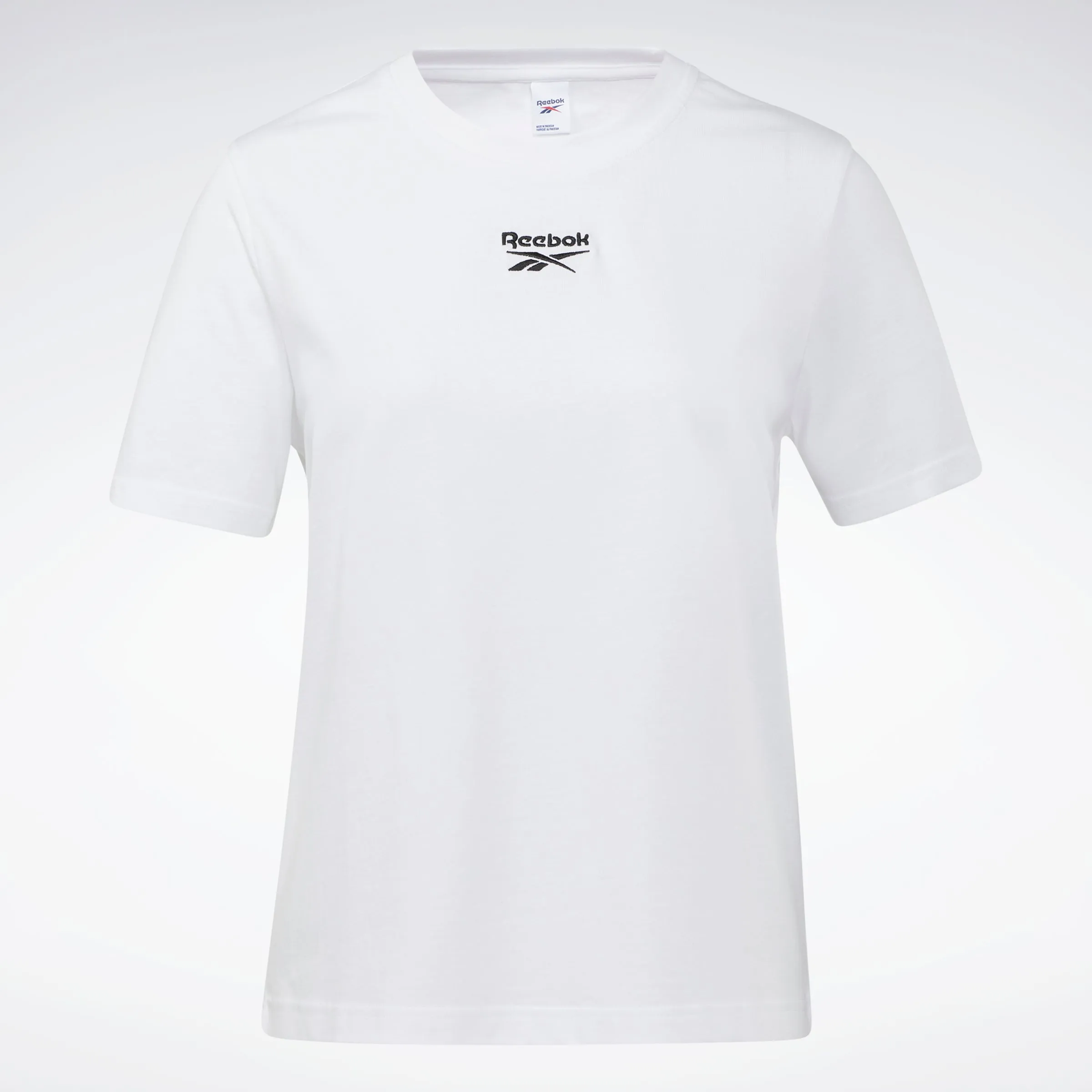 Reebok Apparel Women Reebok Classics Small Logo T-Shirt White/Black