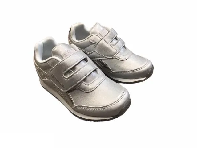 Reebok Royal CL Jogging 2.0 2V Kid FW8440 girl's tear-off sneakers shoe silver