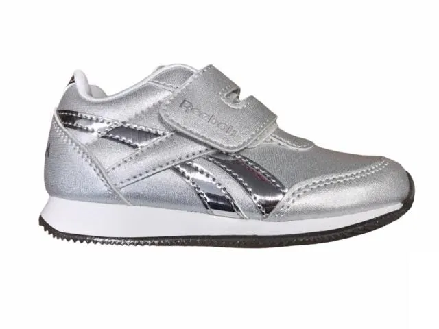 Reebok Royal CL Jogging 2.0 2V Kid FW8440 girl's tear-off sneakers shoe silver