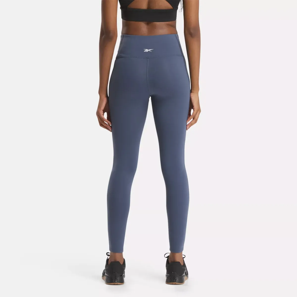 REEBOK WOMEN'S LUX HR BLUE TIGHTS