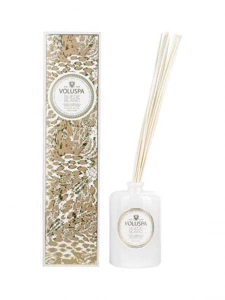 Suede Blanc Reed Diffuser