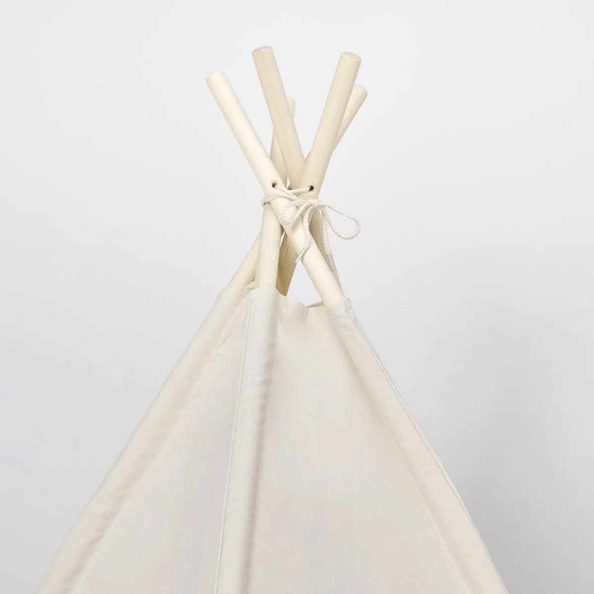 The Little Green Sheep Teepee Play Tent - Linen