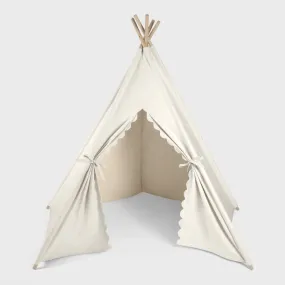 The Little Green Sheep Teepee Play Tent - Linen